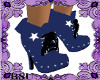 BSU Blue Lone Star Boots