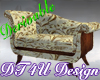 Derivable antique sofa