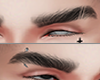 brows piercing + lines