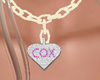 UC Cox heart necklace
