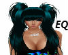 EQ Akika blue hair