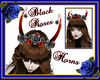 Black Roses Horns