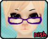 [Nish] Glasses Purple F
