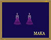 [MK]Pendientes gama lila