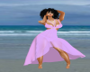 Lavender beach dress