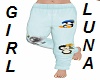GIRL'S LIGHT BLUE PANTS