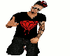 red diamond vneck