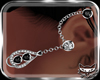 ! SilverBlack Earrings