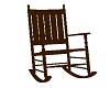 Brown Rockin Chair