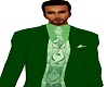 MP~GREEN  3PC SUIT