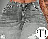 T! Mila Jeans Gry/Belt M