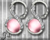 Tansy Pink Pearl Earring