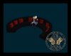 Black&Red Silk Couch