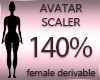 Avatar Scaler 140%