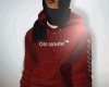 Red 0fs Hoodie