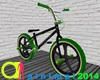 Black 'n' Green BMX Bike