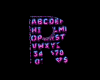 R- Ani Neon DJ Letter