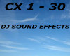 CX sound effects