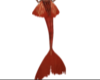Red Gold Merfolk Tail