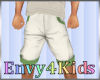 Kids Green Shorts Match
