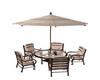 C* Patio Set w/Umbrella