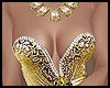 Gold Cocktail Dress