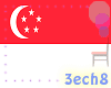Singapore Flag Animated