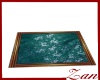 asian blue rug