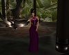 Purple Bridesmaids Gown