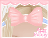 [Pup] Pink Blue Bow
