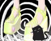 Yellow shoes