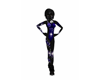 Sadi~Blue/BlackStar Suit