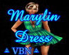 Marylin dress green
