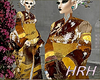 HRH Brown Gold Kimono