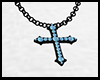 Topaz Cross Necklace