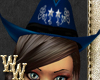 *WW Cowgirl Hat Blue
