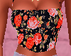 Crop Top - Flower Booby