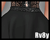 [R] Mariposa Black Skirt