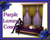 Purple Luxury Couch