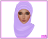☪ Pastel Hijab Lavende