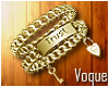 [V] Trust Bracelet L