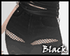 BLACK torn jeans
