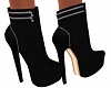 Suede Black Miss Boots