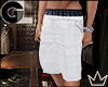 GL| White Plaid Shorts