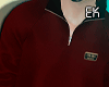 Open-neck sweater 🔴