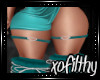 |xo| Teal Garters LLT