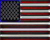Neon United States Flag
