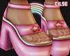 •Candy shoes+