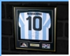 Framed Maradona Shirt