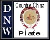 Country China Plate